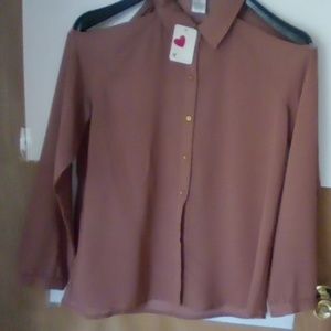 Open shoulder Blouse